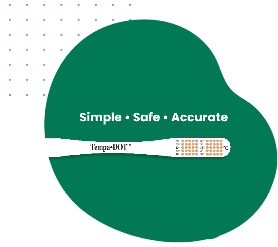 TempaDOT Disposable Thermometers - Medical Indicators